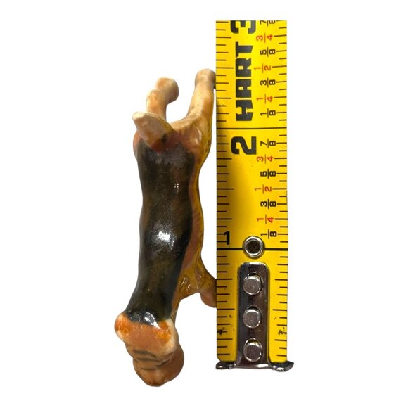 Vintage Airedale terrier figurine by Midwinter Burslem china Dog Miniature Mini - Picture 7 of 8